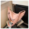 Bolso bandolera de hombro para mujer, estilo retro, moderno, de color sólido, con textura ligera, al por mayor, 2023