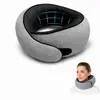 Almohada Popular con Espuma Viscoelástica en Forma de U Transfronteriza, Almohada de Viaje para el Cuello, Portátil y Plegable, Adecuada para Siestas en Avión y Soporte Cervical