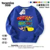Moletom Lightning McQueen Roupas Carros para Meninos e Meninas, Gola Redonda, Manga Longa, Caimento Solto, Algodão, Novo Modelo 2025