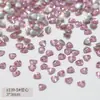 Decoraciones de Zirconia Rosa 5A Biselada para Uñas al por Mayor, Formas Mixtas Deslumbrantes, Marquesa, Corazón, Rectangular, Pequeños Diamantes de Imitación para Uñas