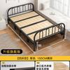 Cama dobrável cama de solteiro 1 m 2 cama simples para uso doméstico quarto de aluguel para adultos 1 M 5 dormitório cama de ferro marcha cama de casal