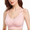 Roupa íntima para gestantes plus size Sem costura Sem aro Abertura frontal Respirável Sutiã respirável Confortável Sustentação Fina