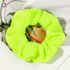 Gomas para el Cabello Fluorescentes Transfronterizas para Coleta Alta de Color Sólido Simple Europeo y Americano Venta al por Mayor
