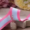 Fita Coreana Listrada em Duas Cores Fita Tricotada Acessórios de Cabelo Material DIY Embalagem Roupas Fita de Linha Dupla Face Fosca
