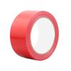 Cinta de tela roja adhesiva fuerte, sin costuras, impermeable, resistente al desgaste, diseño decorativo, película protectora, cinta especial, 50 m, adhesivo no residual