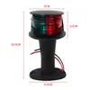 Luz de Sinalização LED para Iate Luz de Navegação Luz Lateral para Barco 12V24V Luz Vermelha e Verde Barco 2 Milhas Náuticas Luz de Mastro Luz Lateral Esquerda e Direita