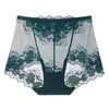 Nova lingerie feminina de renda sexy sem costura cintura média-alta tamanho grande com vazados calcinhas femininas respiráveis e confortáveis fabricantes