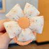 Niña Linda Flor Cuerda para el Cabello Tocado Ligas para el Cabello para Bebé para Niñas Cuerda para el Cabello Adornos para el Cabello Banda Elástica para Moño Infantil