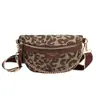 Bolsa de Peito da Moda para Mulheres 2025 Nova Tendência Cool Retro Moda Estilo Coreano Elegante Bolsa de Ombro Xadrez Versátil Bolsa de Cintura Transversal