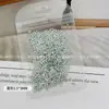 Rhinestones para arte de uñas en azul lago, forma de diamante, navette, base plana, forma irregular, decoraciones de uñas con borde biselado pequeño al por mayor