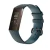 Correa de Silicona Adecuada para Fitbit Charge3/4 con Patrón de Diamante, Pulsera de Repuesto Oficial con Patrón 3D