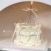 Decoración para Pastel del Día de San Valentín Chino 2025 Gema Diamante Perlas de Azúcar Cinta de Moño Enchufe Sencillo para Vestir
