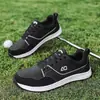 Nuevos zapatos de golf para hombre transfronterizos, zapatos casuales para exteriores para hombre, zapatos deportivos de moda para entrenamiento en césped, zapatos de moda