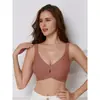 Sujetador Inalámbrico Sin Costuras de Venta Caliente en Amazon Europeo y Americano para Mujer, Venta al por Mayor Transfronteriza Ropa Interior de Chaleco Diaria de Gelatina