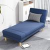 Tumbona de Concubina de Balcón Sofá Cama Individual Sofá Plegable Simple para Apartamento Pequeño Sofá Cama Plegable Alquiler Sofá de Tela Doble Uso