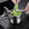 Exprimidor de Acero Inoxidable Exprimidor Manual Clip de Limón de Acero Inoxidable Exprimidor de Frutas Relleno de Verduras Exprimidor Prensa de Limón