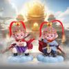 Desenho Animado Black Mythical Destiny Goku Caixa Surpresa Decoração de Casa Enfeites de Mesa Presente de Aniversário Infantil Artesanato em Resina