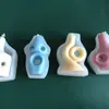 Molde de Silicona para Velas de Aromaterapia DIY Botella Geométrica Coreana Adornos de Decoración para el Hogar Molde de Silicona