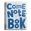 Cuaderno de Hojas Sueltas Retro Estilo Americano, Cuaderno Desmontable para Estudiantes de Secundaria, Engrosado para Preparación de Exámenes, Cuaderno de Tapa de Gran Capacidad
