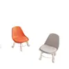 Taburete de Polea para Sala de Estar Rueda Universal Silenciosa Silla Pequeña Desmontable Nuevo Respaldo Bajo Bolsa Suave Popular Banco con Ruedas