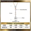 Collar minimalista de plata S925 con borla en forma de gota para mujer, cadena de clavícula de lujo ligero de alta gama, accesorio simple y único