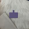 Cordão para Celular Pad Alça de Celular Imitação de Microfibra Clipe de Fixação Corrente de Suspensão Ajustável Universal
