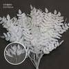 10 flores artificiales blancas para decoración de bodas, material floral, camino de boda, arco de flores, arreglo floral, ramo de techo