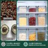 Frasco de plástico sellado para almacenamiento de té de grado alimenticio, frasco para encurtidos, miel, caja de almacenamiento de granos vacía