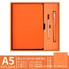 Cuaderno de negocios A5 con banda elástica, diario reflexivo para estudiantes y oficina, personalizable con logo