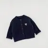Suéter de Punto para Bebé Niña Otoño e Invierno, Suéter de Punto Trenzado Estilo Coreano para Niños Pequeños y Preescolares, Elegante Chaqueta Cardigan para Bebés