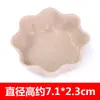 Cocina Casera Plato para Condimentos de Paja de Trigo Creativo de Plástico Redondo para Pepinillos Plato Pequeño Vajilla Plato para Mojar Snacks