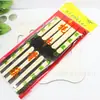 Palillos Imitación Hueso de Yak Tienda de 2 Yuanes, 5 Pares, Palillos de Melamina, Palillos Domésticos, Venta Directa del Fabricante, Mayoreo