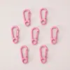 Llavero Mosquetón de Aleación Pintado de Colores Hecho a Mano DIY Cadena para Bolso Teléfono Colgante Hebilla Colgante Accesorios de Joyería