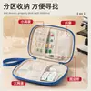 Bolsa de Armazenamento para Caixa de Remédios para Uso Doméstico, Grande Capacidade, Classificação Multi-Compartimentos, Bolsa de Armazenamento de Medicamentos, Bolsa Portátil de Armazenamento de Medicamentos para Viagem