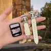Correa de RelojAdecuada para la correa del reloj Xiaomi 10pro con diamantes brillantes, patrón de lichi H, pulsera para mujer 8Pro Redmi 654