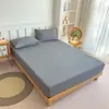 Sábanas bajeras de color sólido seleccionadas, fundas bajeras cepilladas, fundas protectoras lavables, fundas de almohada, sábanas bajeras, protectores de colchón Simmons, sábanas bajeras con estampado por calor