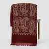 Novo Cachecol Paisley Outono e Inverno para Mulheres, Estilo Europeu e Americano, Bordado em Falso Caxemira, Espessado, Xale Quente, Cachecol Longo tipo Capa de Alta Qualidade