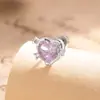 Pendientes Henson Sweet Star Love de Circonita Acero de Titanio Tornillo Hélice Hueso del Oído Clavo de Oreja Clavo de Oreja Sentido Avanzado Pendientes de Nicho
