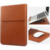 Bolsa Interna para Laptop e Tablet Suporte de Couro Protetor para Ultrabook de 14 polegadas para Apple Huawei Xiaomi
