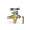 Válvula de expansão térmica de estrangulamento direto Série TGES Válvula de expansão de equilíbrio externo padrão americano para armazenamento a frio original da Danfoss
