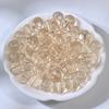 Atacado de fábrica 10mm contas de vidro transparentes contas redondas contas soltas de vidro DIY pulseira artesanal colar material