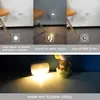 Luz nocturna de inducción corporal inteligente LED luz de escalera con inducción infrarroja luz de armario cajón luz de estantería PIR