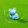 Miniaturas adoráveis de animais do zodíaco para criar micro-paisagens charmosas; Acessórios de decoração de jardim DIY e enfeites para pendurar