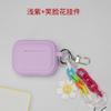Funda protectora para auriculares Airpods aplicable con colgante de corazón funda protectora para AirPods Pro auriculares Bluetooth al por mayor