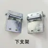 Bisagra de puerta enrollable bisagra de puerta de garaje enrollable bisagra de esquina plegable bisagra duradera galvanizada a prueba de óxido accesorios para puertas