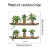 Estante para Macetas de Plantas Verdes Simuladas Mg-M057 Pegatinas para Inodoro Decoración de Baño Pegatinas de Pared Venta al por Mayor Autoadhesivo