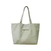 Bolsa de tela de nylon de gran capacidad informal para mujer, nuevo estilo 2023, bandolera versátil, bolsa de mano para estudiante universitario, viajero