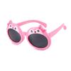 Nuevas gafas de sol de silicona de dibujos animados para niños, gafas de sol personalizadas estilo pingüino, protector solar para viajes ZD23008