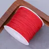 Balde pequeno A-line Acessórios de joias DIY, pulseira de cordão trançado colorido feita à mão, material de cordão semiacabado para tecelagem de nó chinês