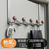 Ganchos para abrigos populares para puerta transfronterizos, Ganchos para abrigos personalizados para puerta de dormitorio, Percheros sin costuras para puerta de estilo ondulado